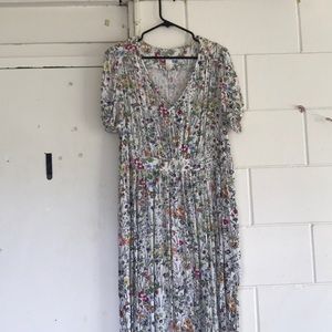 H&M Long Floral Dress